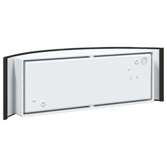 Buitenwandlampen 2 pcs Zwart 32 x 10 x 10 cm Roestvrij staal 7