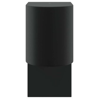 Buitenwandlampen 2 pcs Zwart 12 x 7 x 15 cm Roestvrij staal 5