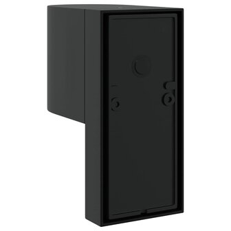 Buitenwandlampen 2 pcs Zwart 12 x 7 x 15 cm Roestvrij staal 7
