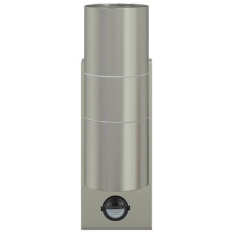 Buitenwandlampen 2 pcs Zilver 7 x 10 x 22 cm Roestvrij staal 5