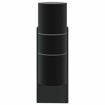 Buitenwandlampen 2 pcs Zwart 7 x 10 x 22 cm Roestvrij staal 5