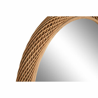 Wandspiegel Home ESPRIT Lichtbruin Natuurlijk Stads 72 x 7 x 72 cm 3