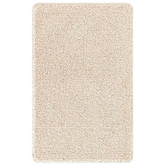 Badmat 2 pcs Cr&egrave;me 50 x 50 cm Polypropyleen 5