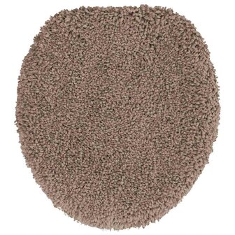Antislip Badmat Set 3 pcs Bruin 50 x 50 cm PP 7