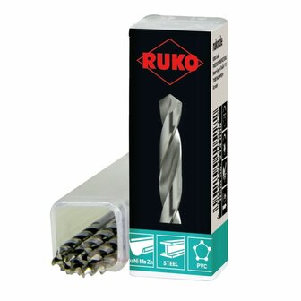 Borenset RUKO 13 mm DIN 338 Schroefvormig Snelstaal (HSS) 5 Stuks 3