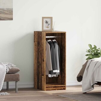 Kledingkast met plank Oud hout 41 x 48 x 102 cm Bewerkt hout 1