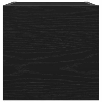 TV-kast Zwart 30.5 x 30 x 30 cm Bewerkt hout 7