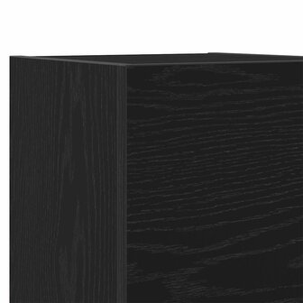 TV-kast Zwart 30.5 x 30 x 30 cm Bewerkt hout 9