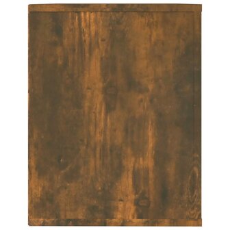 Schoenenrek 75x35x45 cm bewerkt hout gerookt eikenkleurig 6