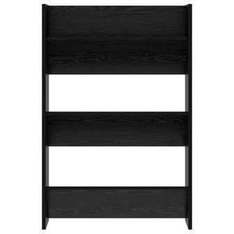 Wand Schoenenkasten met plank Anders Zwart eiken Bewerkt hout 5