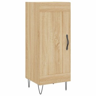Dressoir 34,5x34x90 cm bewerkt hout sonoma eiken 2