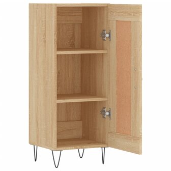 Dressoir 34,5x34x90 cm bewerkt hout sonoma eiken 6