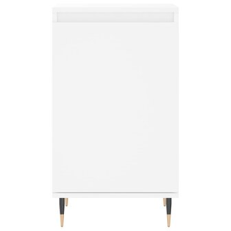 Dressoir 40x35x70 cm bewerkt hout wit 5