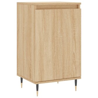 Dressoir 40x35x70 cm bewerkt hout sonoma eikenkleurig 2