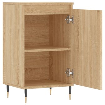 Dressoir 40x35x70 cm bewerkt hout sonoma eikenkleurig 6