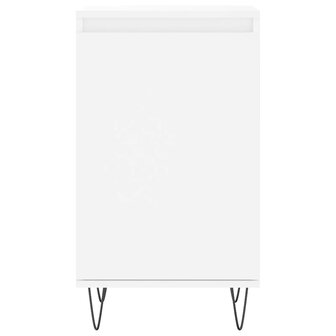 Dressoir 40x35x70 cm bewerkt hout wit 5