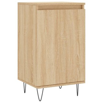 Dressoir 40x35x70 cm bewerkt hout sonoma eikenkleurig 2