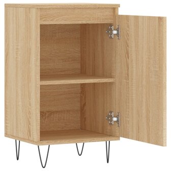 Dressoir 40x35x70 cm bewerkt hout sonoma eikenkleurig 6