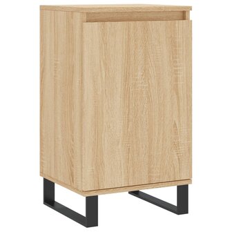 Dressoir 40x35x70 cm bewerkt hout sonoma eikenkleurig 2
