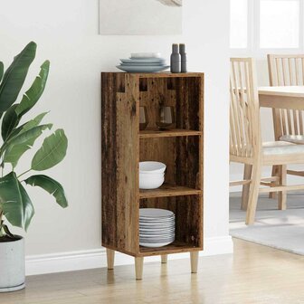 Dressoir Oud hout 32.5 x 34.5 x 90 cm Bewerkt hout 4