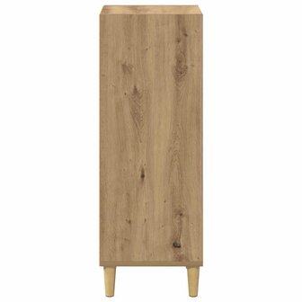 Dressoir artisanaal eikenkleurig 32.5 x 34.5 x 90 cm 6
