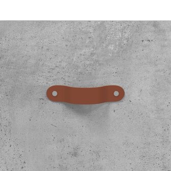 Nachtkastje wandgemonteerd 35x35x20 cm betongrijs 9