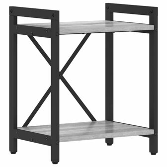 Boekenkast Grijs sonoma 40 x 30 x 48.5 cm Bewerkt hout 2