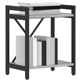 Boekenkast Grijs sonoma 40 x 30 x 48.5 cm Bewerkt hout 3