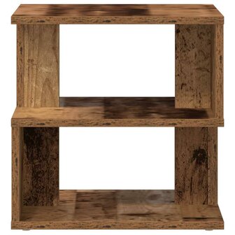 Bijzettafel Oud hout 40 x 40 x 40 cm Bewerkt hout 7