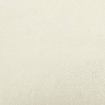 Relaxstoel fluweel cr&egrave;mewit 7