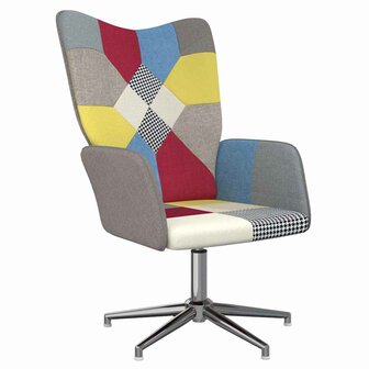 Relaxstoel patchwork stof 2
