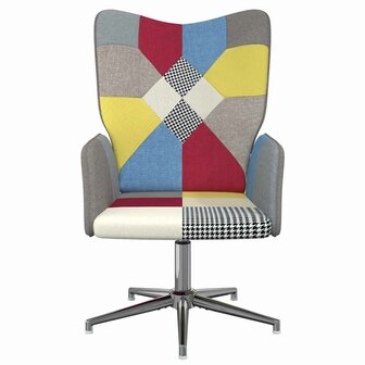 Relaxstoel patchwork stof 3