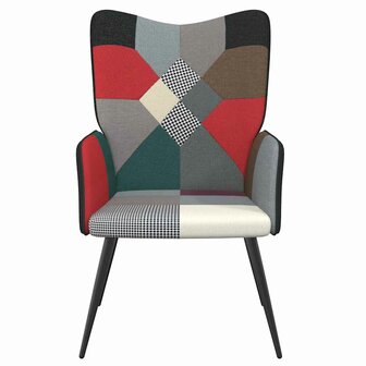 Relaxstoel patchwork stof 3