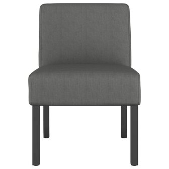 Fauteuil stof donkergrijs 3