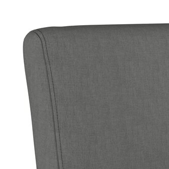 Fauteuil stof donkergrijs 6