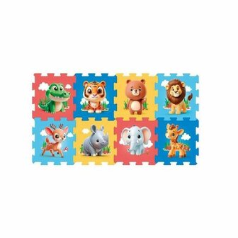 Puzzel Colorbaby 120 x 60 cm Multicolour dieren 8 Onderdelen 2