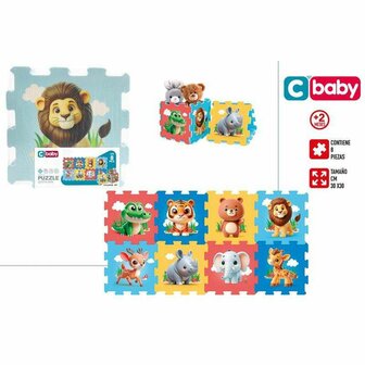 Puzzel Colorbaby 120 x 60 cm Multicolour dieren 8 Onderdelen 3
