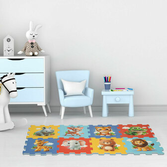 Puzzel Colorbaby 120 x 60 cm Multicolour dieren 8 Onderdelen 7