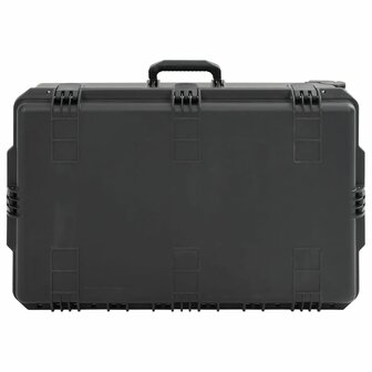 Flightcase draagbaar 79,5x51,5x30,5 cm PP zwart 2