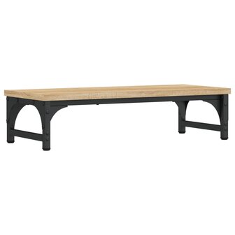 Monitorstandaard 55x23x14 cm bewerkt hout sonoma eikenkleurig 2