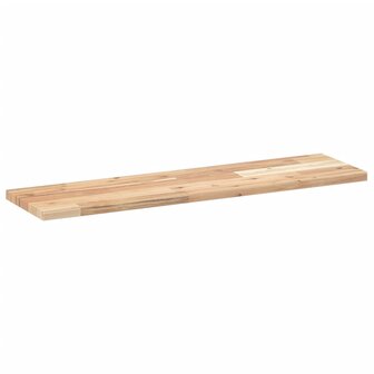 Tafelblad rechthoekig 80x20x2 cm massief acaciahout 5