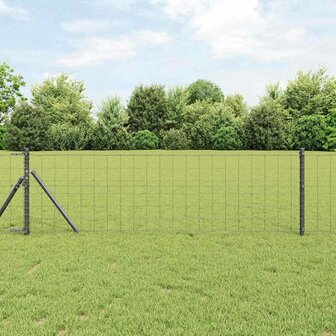 Euro Hek Grijs 0.6 x 10 m PVC-gecoat ijzer 1