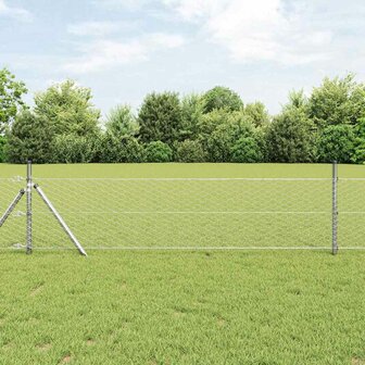 Hexagon Hek Zilver 0.6 x 10 m Gegalvaniseerd staal 1