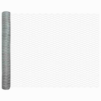 Hexagon Hek Zilver 1 x 10 m Gegalvaniseerd staal 5