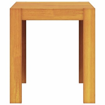 Bijzettafel Bruin 43 x 36 x 40 cm Massief teakhout 4