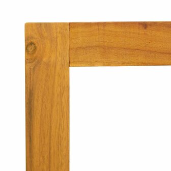 Bijzettafel Bruin 43 x 36 x 40 cm Massief teakhout 8
