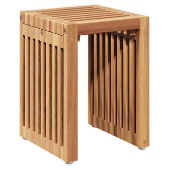 Nest van Bijzettafels 3 pcs Bruin 33 x 44.5 x 51 cm 7