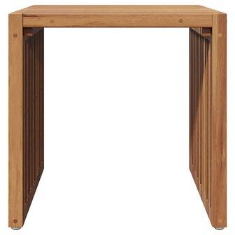Tuin Bijzettafel Bruin 45 x 42.5 x 45 cm Massief teakhout 5
