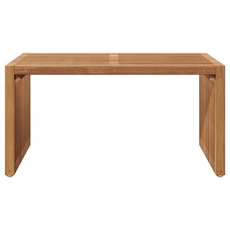 Tuin Bijzettafel Bruin 70 x 37.5 x 35.5 cm Massief teakhout 5