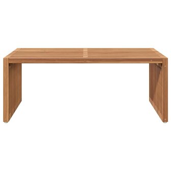Tuin Bijzettafel Bruin 90 x 50 x 36 cm Massief teakhout 5